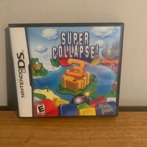 Nintendo DS Super Collapse 3 Game Used